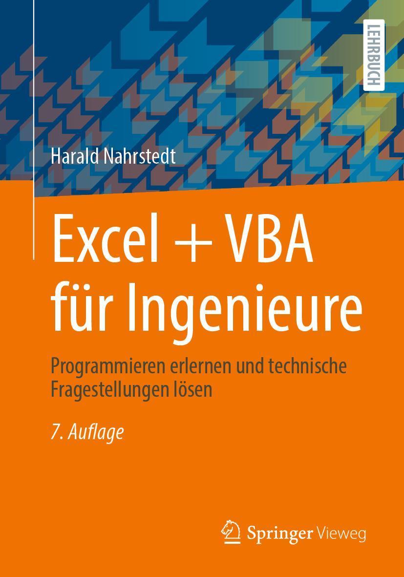 Buchcover: Excel + VBA für Ingenieure