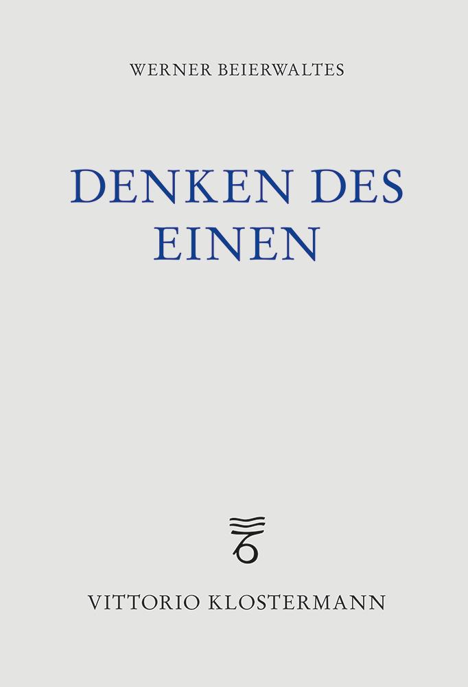 Denken des Einen