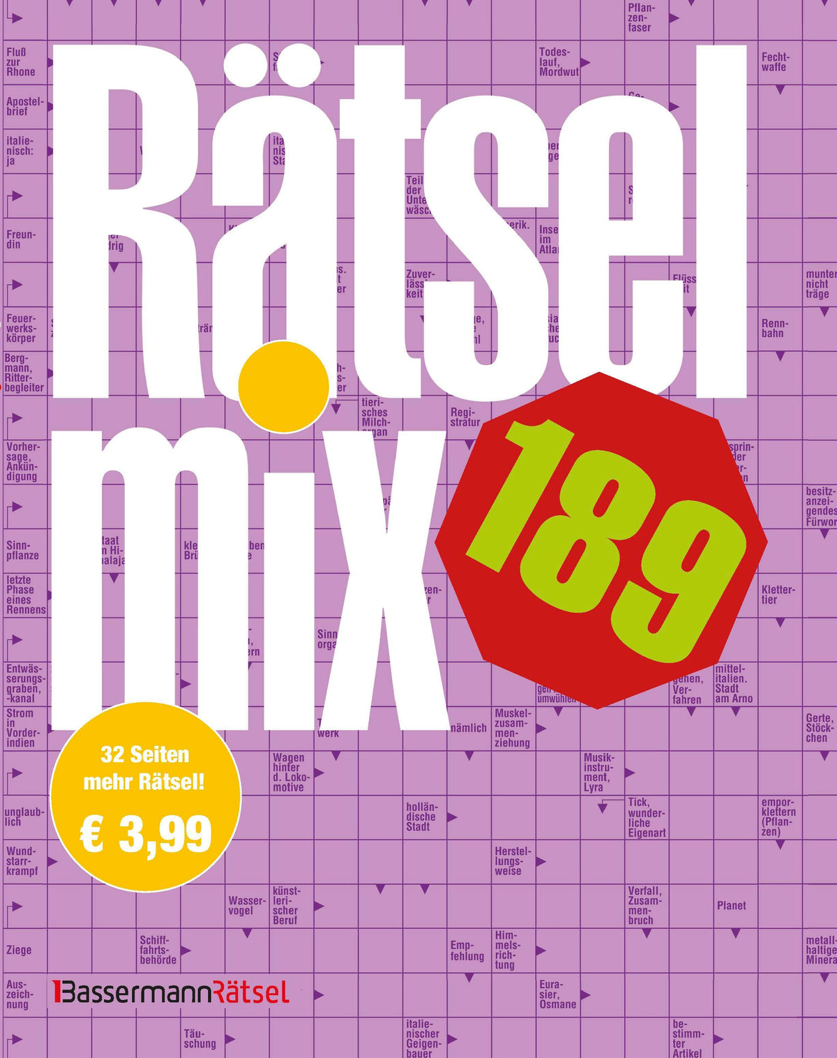 Buchcover: Rätselmix 189 (5 Exemplare à 3,99 EUR)