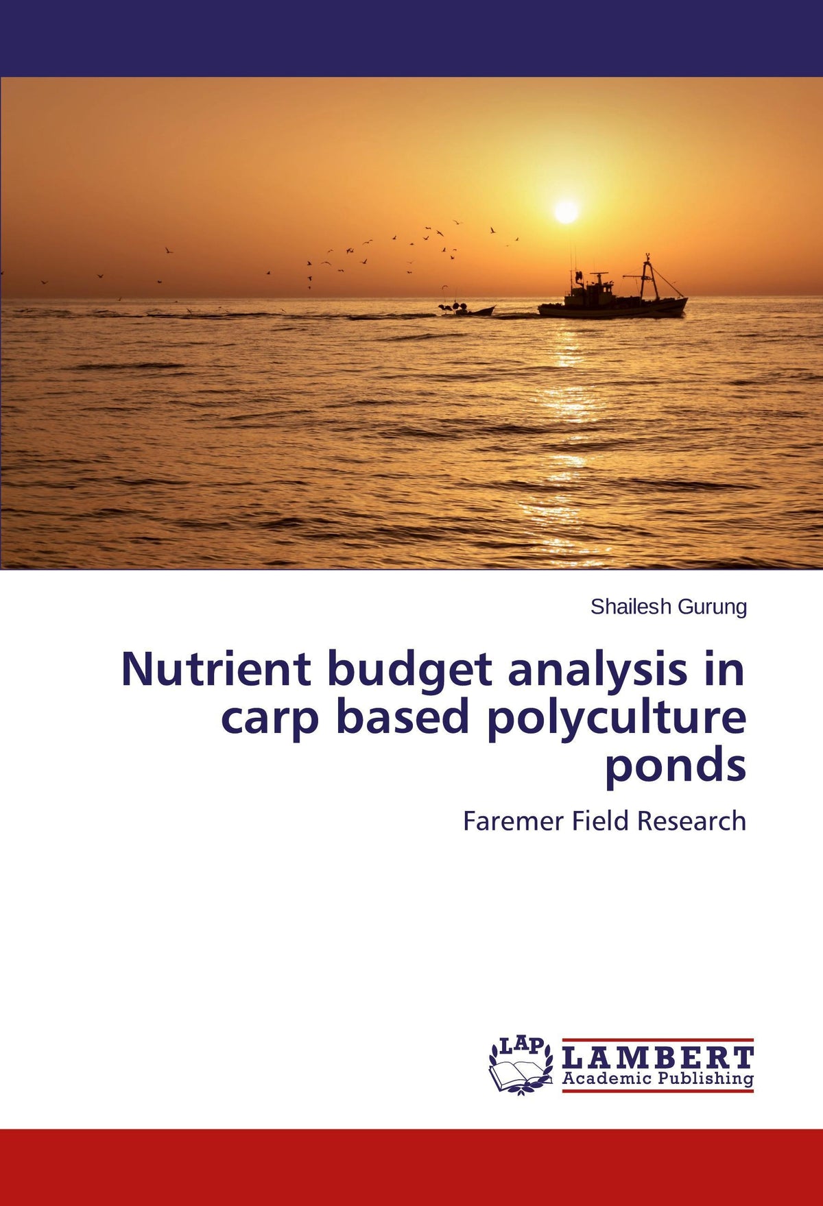 Buchcover: Nutrient budget analysis in carp based polyculture ponds