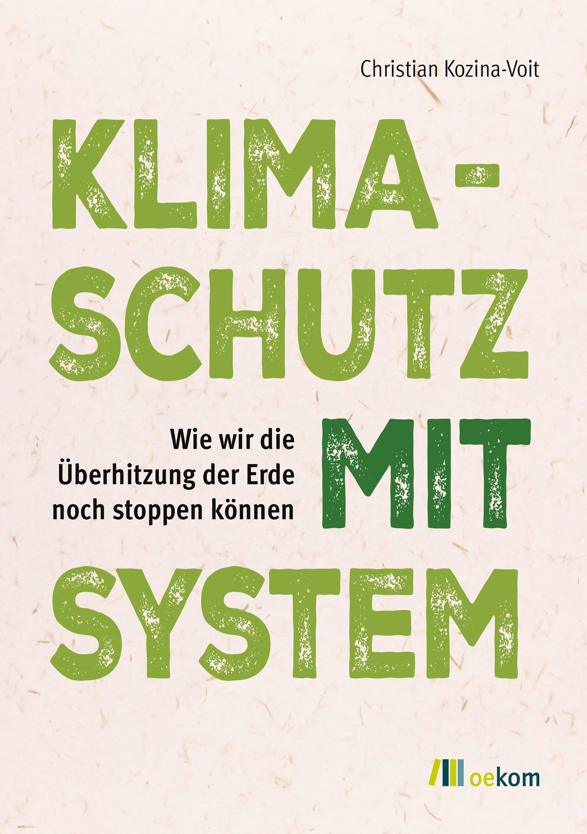 Buchcover: Klimaschutz mit System