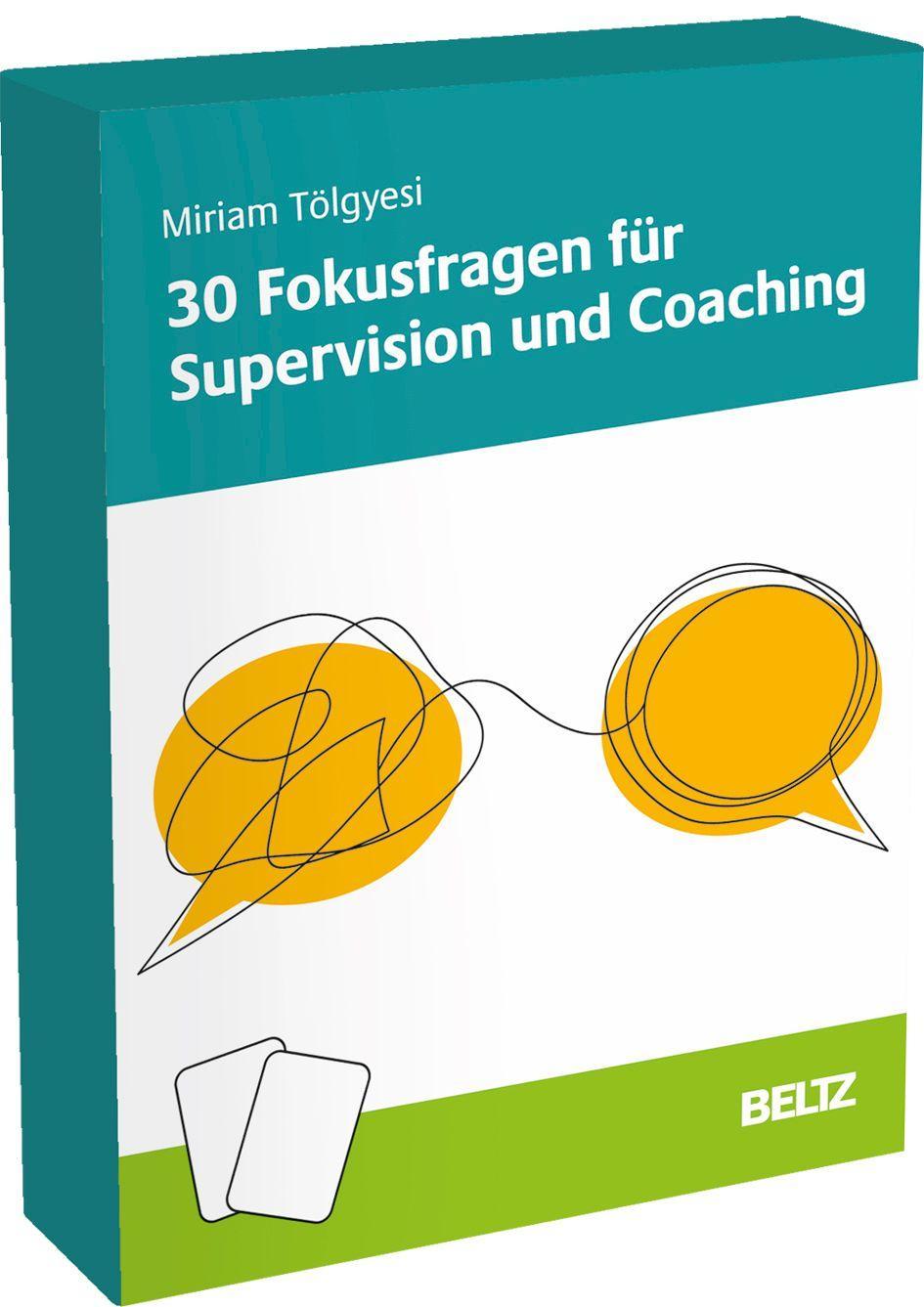 Buchcover: 30 Fokusfragen für Supervision und Coaching