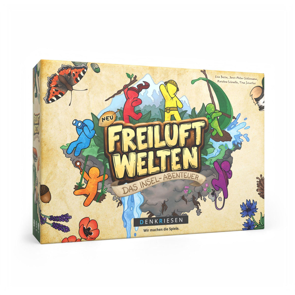 Buchcover: Freiluftwelten