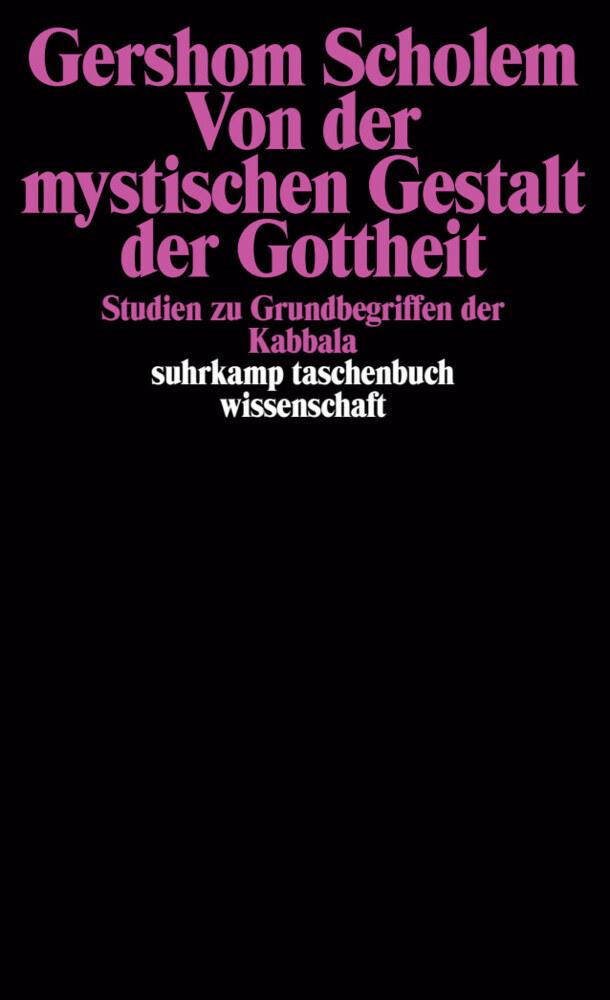Buchcover: Von der mystischen Gestalt der Gottheit