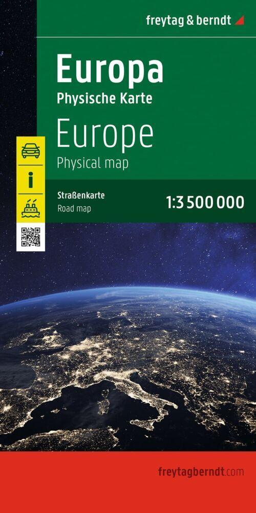 freytag & berndt Straßenkarte Europa physisch 1:3,5 Mio.