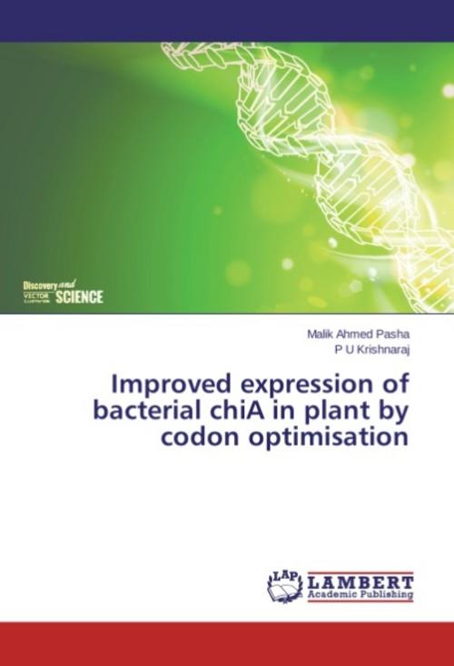 Buchcover: Improved expression of bacterial chiA in plant by codon optimisation