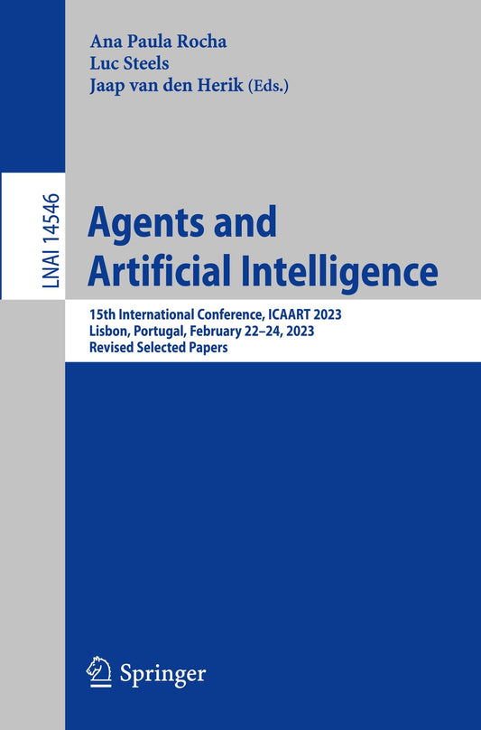 Buchcover: Agents and Artificial Intelligence
