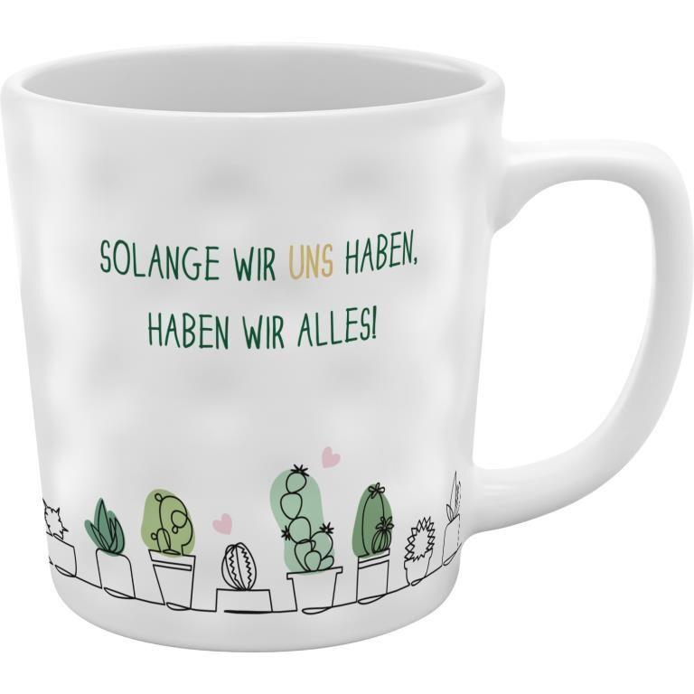 Tasse Struktur Motiv \"Alles\"