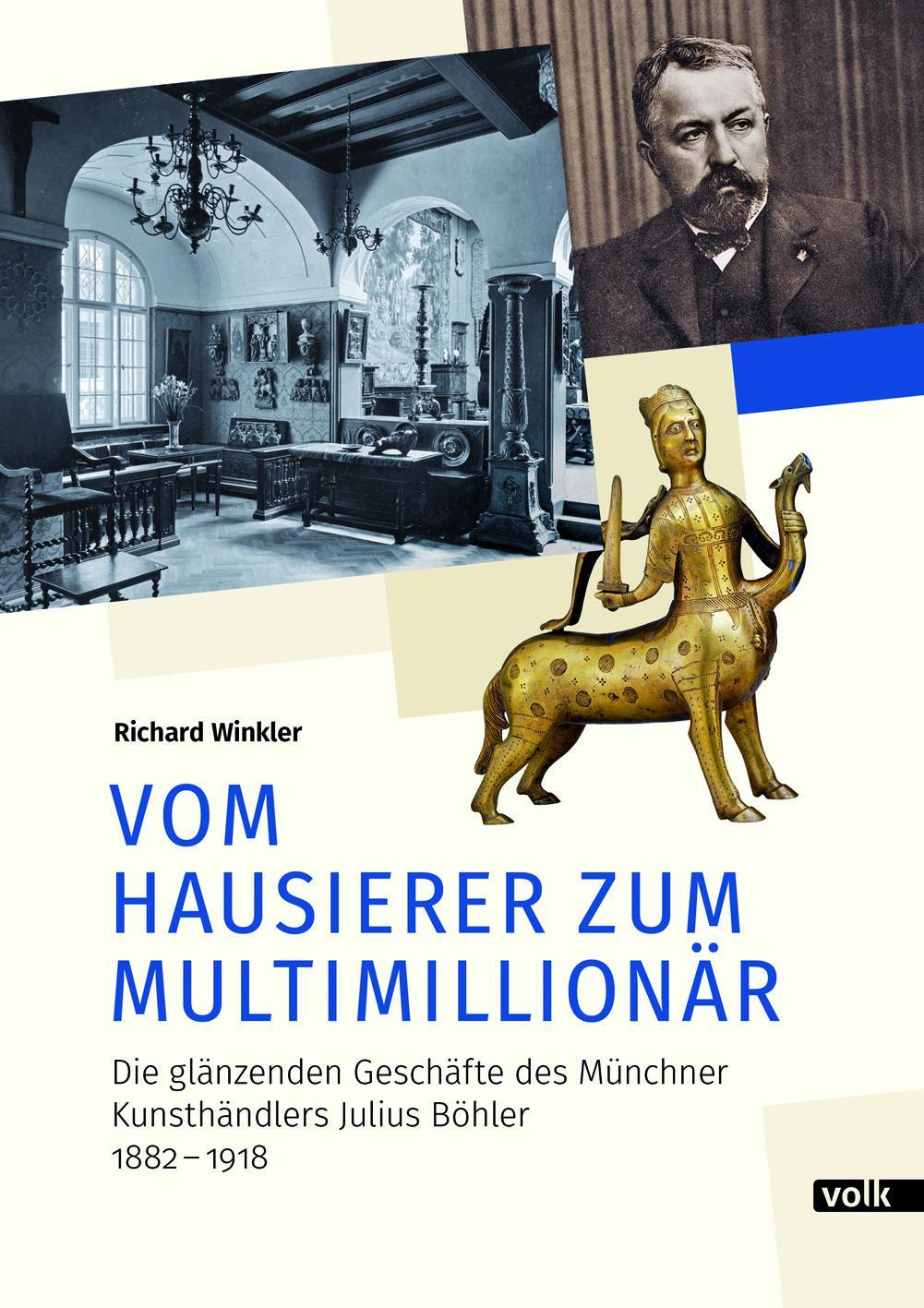 Buchcover: Vom Hausierer zum Multimillionär