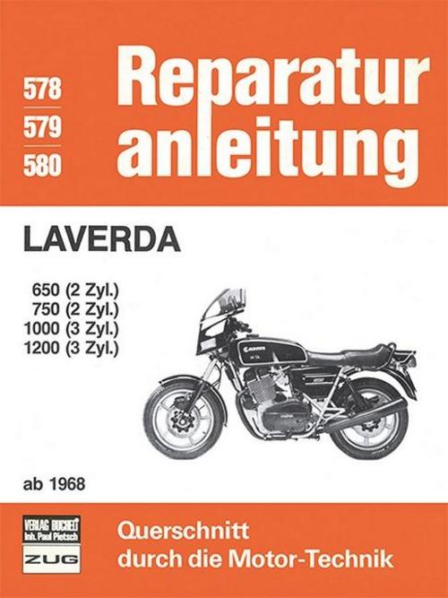 Buchcover: Laverda 650 / 750 (2 Zyl.) 1000 / 1200