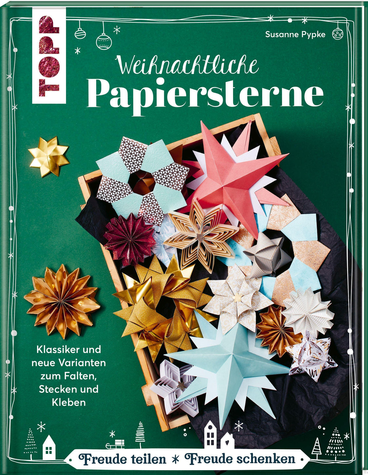 Buchcover: Weihnachtliche Papiersterne