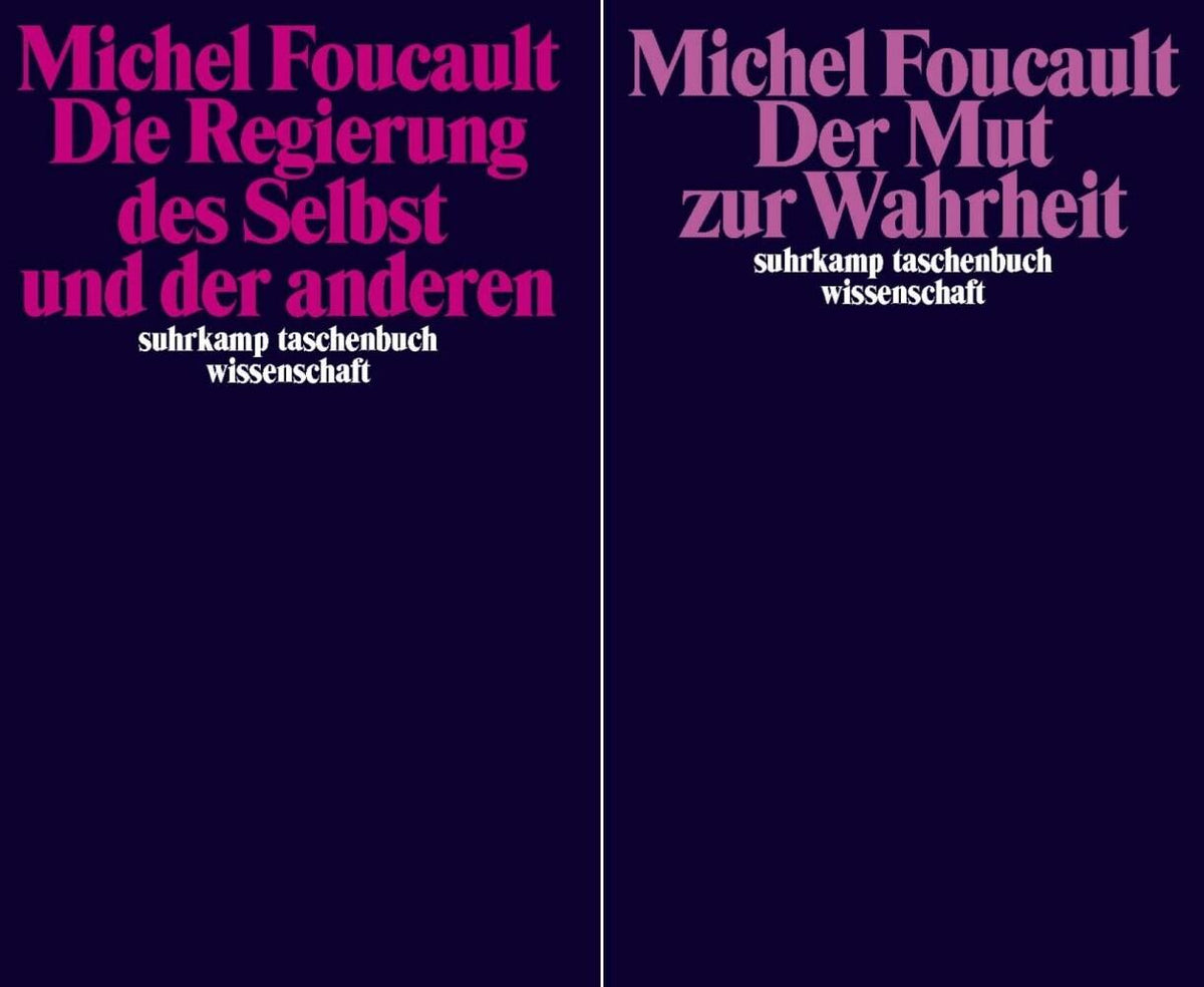 Buchcover: Die Regierung des Selbst und der anderen, 2 Teile