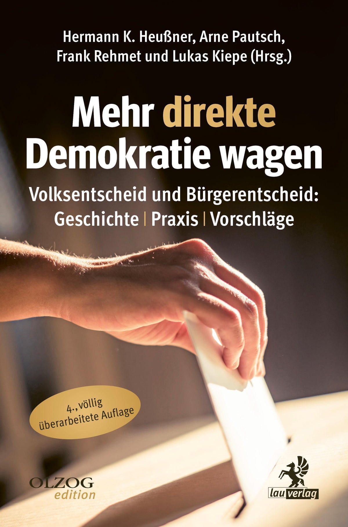 Buchcover: Mehr direkte Demokratie wagen