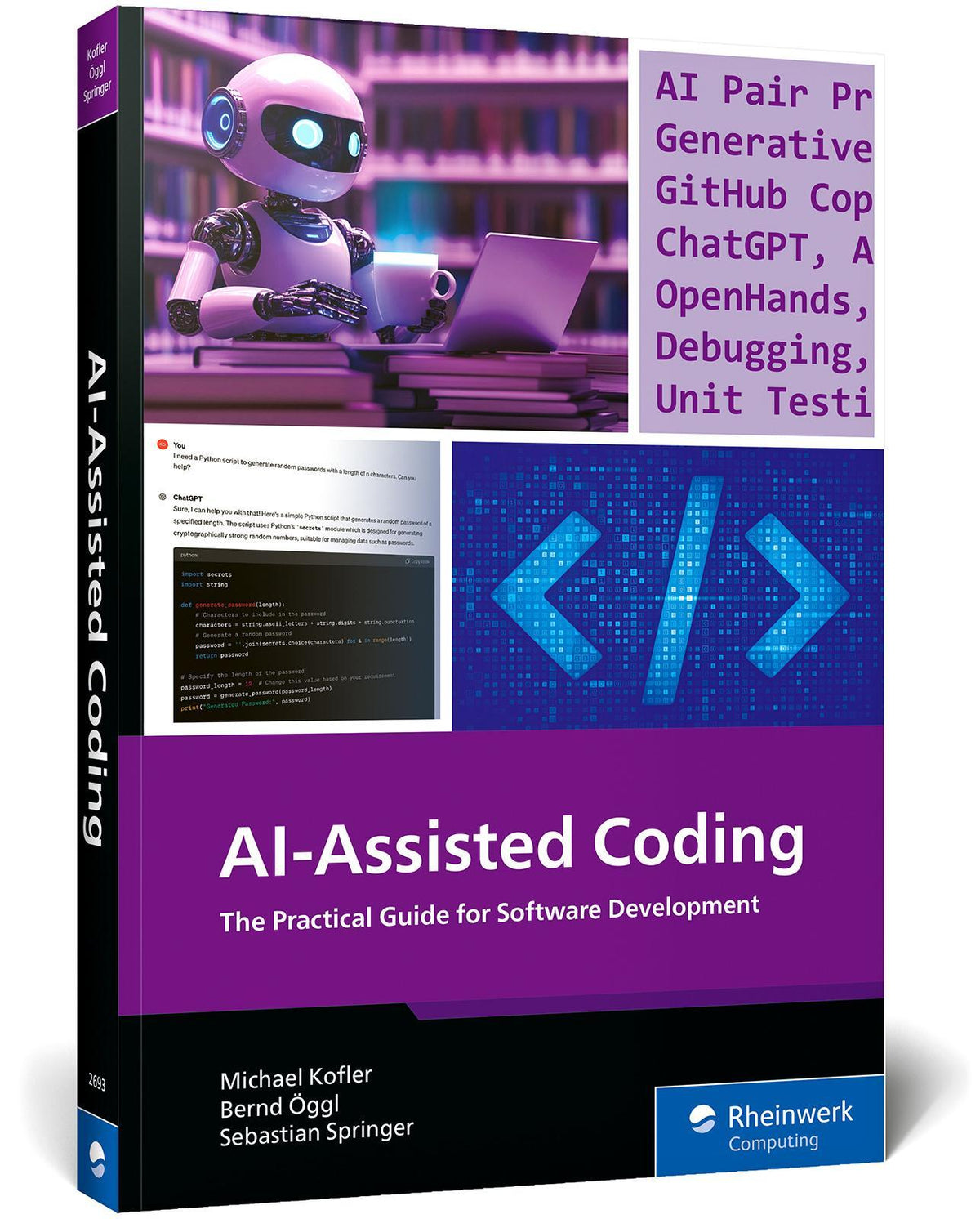 Buchcover: AI-Assisted Coding