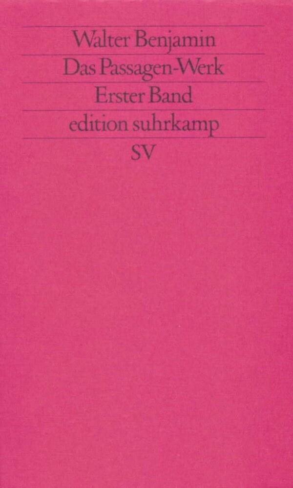 Buchcover: Das Passagen-Werk