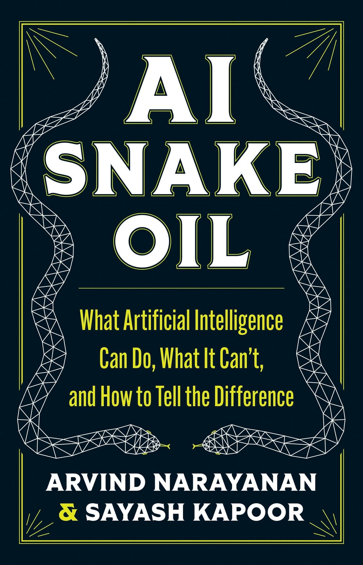 Buchcover: AI Snake Oil