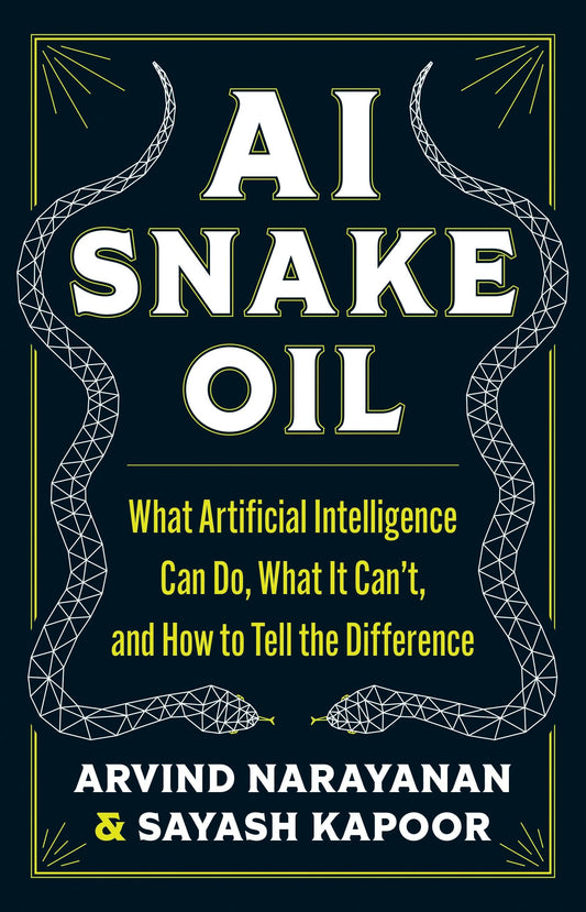 Buchcover: AI Snake Oil