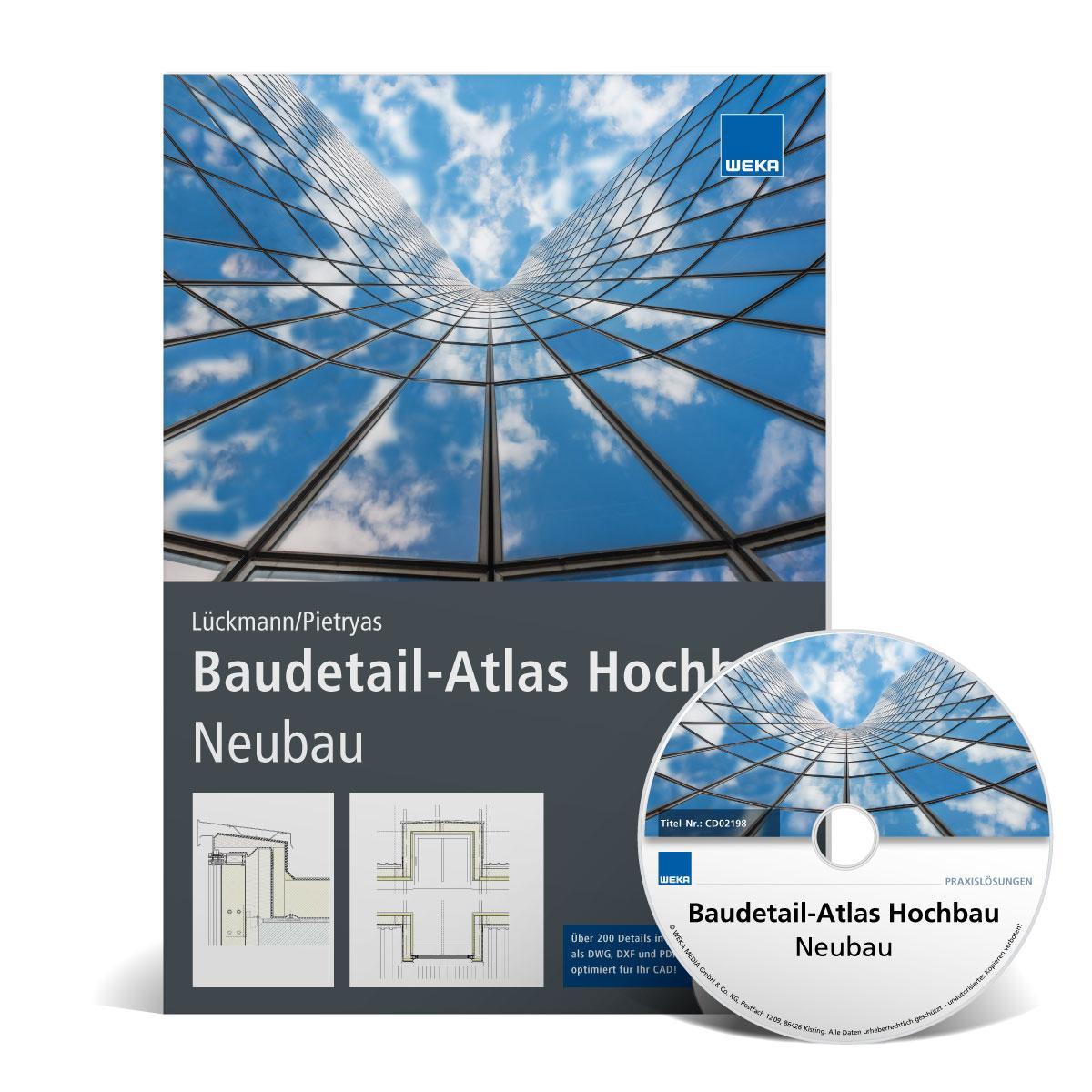 Buchcover: Baudetail-Atlas Hochbau Neubau