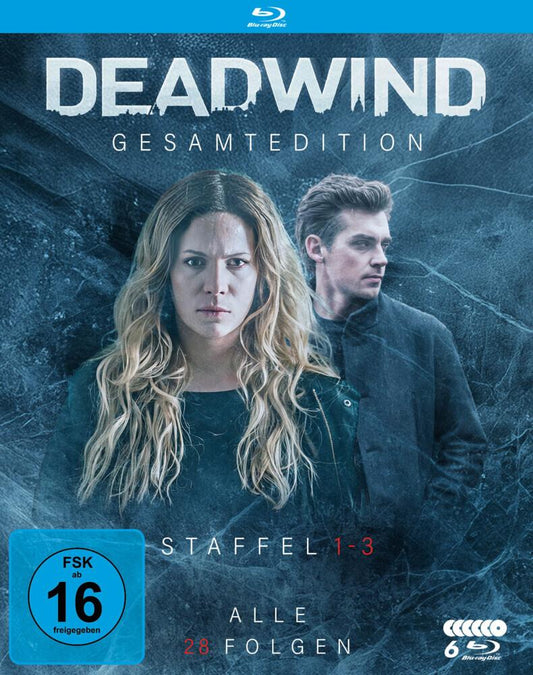 Deadwind - Die komplette Serie.Staffel.1-3,6 Blu-ray