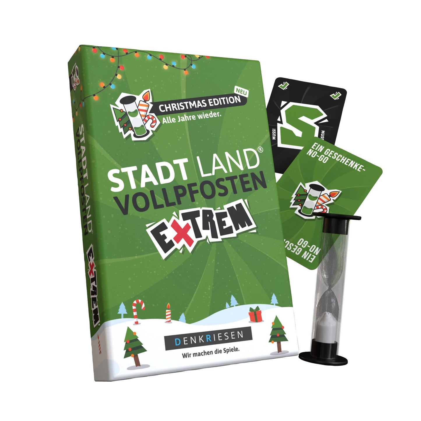 Stadt Land Vollpfosten® - Extrem: Christmas Edition