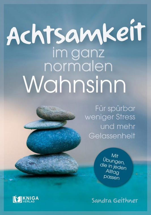 Buchcover: Achtsamkeit im ganz normalen Wahnsinn