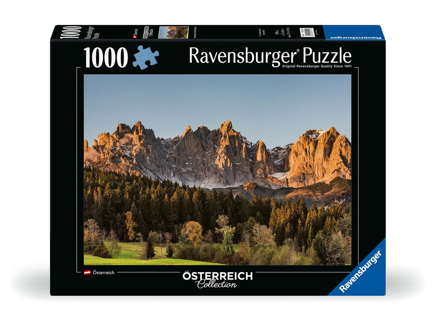 Erwachsenenpuzzle 1000 Teile - Farbenpracht am Wilden Kaiser