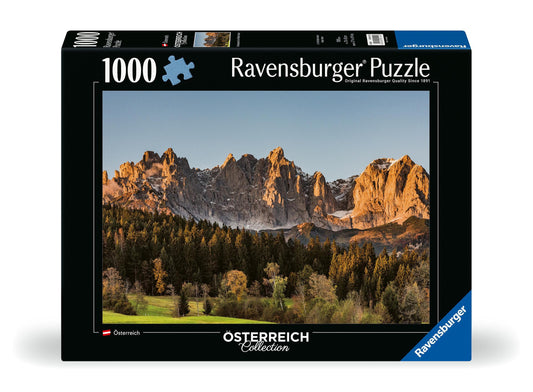 Erwachsenenpuzzle 1000 Teile - Farbenpracht am Wilden Kaiser