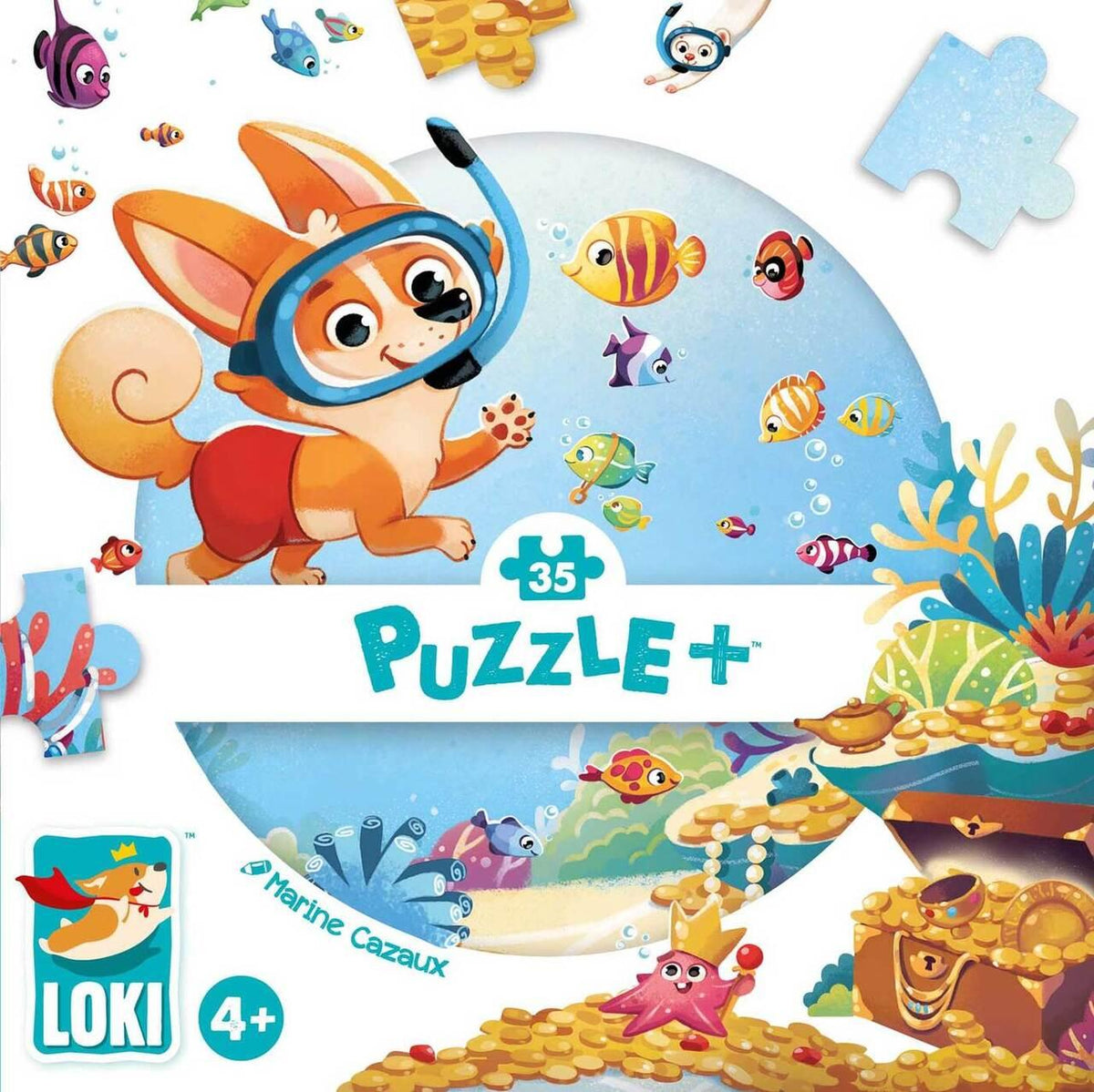 Buchcover: Loki Puzzle+ - Tauchen