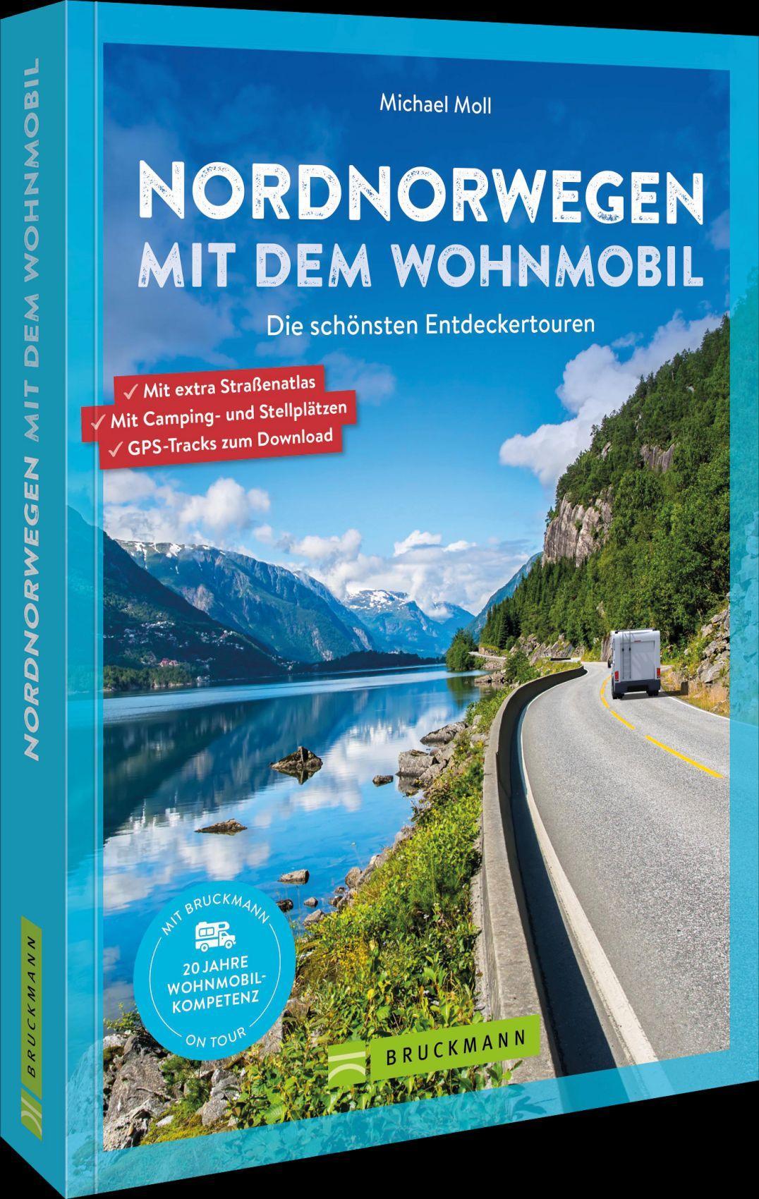 Nordnorwegen mit dem Wohnmobil: Die schönsten Entdeckertouren. Mit extra Straßenatlas. Mit Camping- und Stellplätzen. GPS-Tracks zum Download.