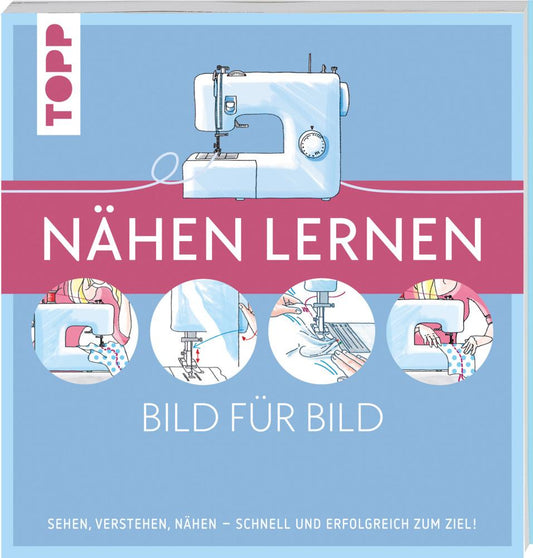 Buchcover: Nähen lernen Bild für Bild