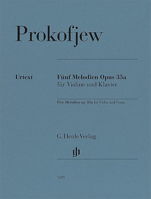Sergej Prokofjew - Fünf Melodien op. 35a