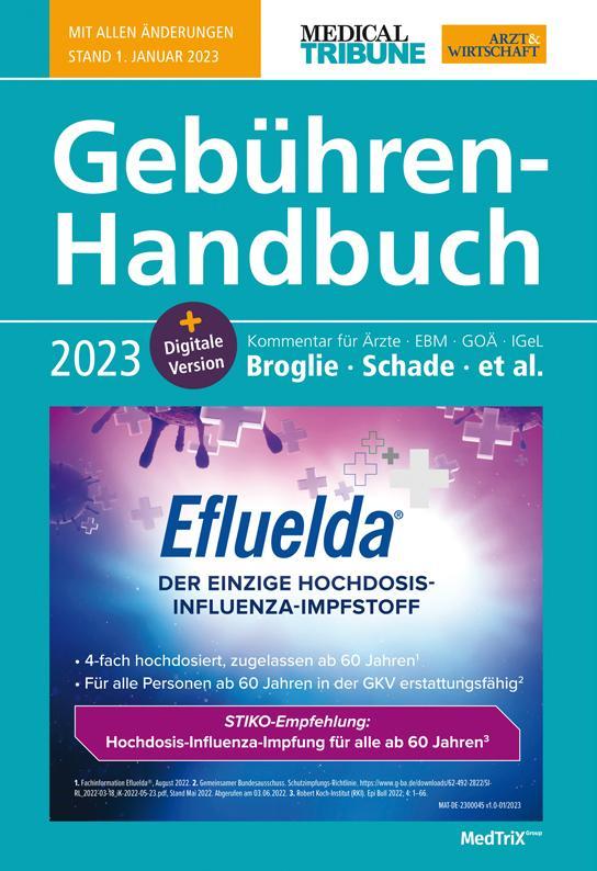 Buchcover: Gebühren-Handbuch 2023
