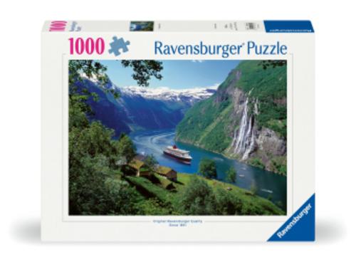 Erwachsenenpuzzle 1000 Teile - Norwegischer Fjord