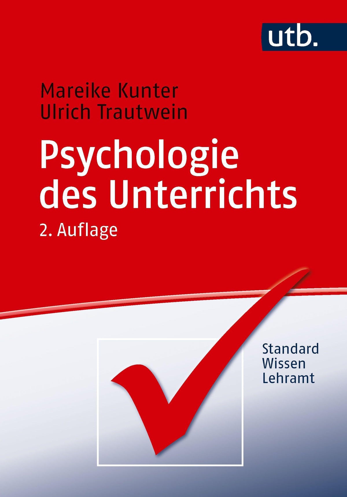 Buchcover: Psychologie des Unterrichts