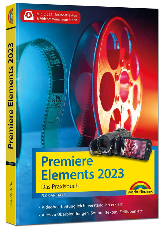 Buchcover: Premiere Elements 2023 - Das Praxisbuch zur Software