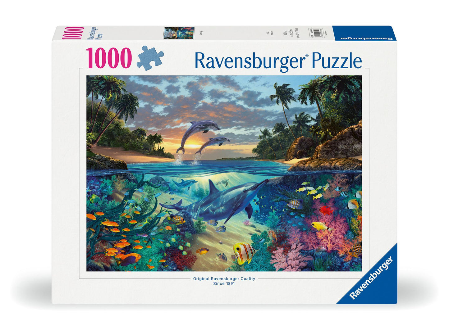 Erwachsenenpuzzle 1000 Teile - Korallenbucht