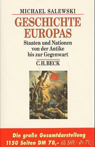 Buchcover: Geschichte Europas
