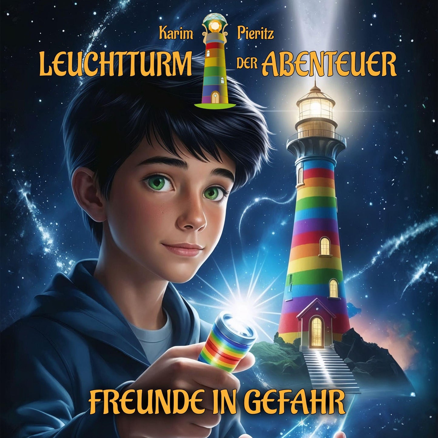 Leuchtturm der Abenteuer Freunde in Gefahr - Spannendes und lustiges Hörbuch für Kinder ab 8-10 Jahren für Jungen und Mädchen