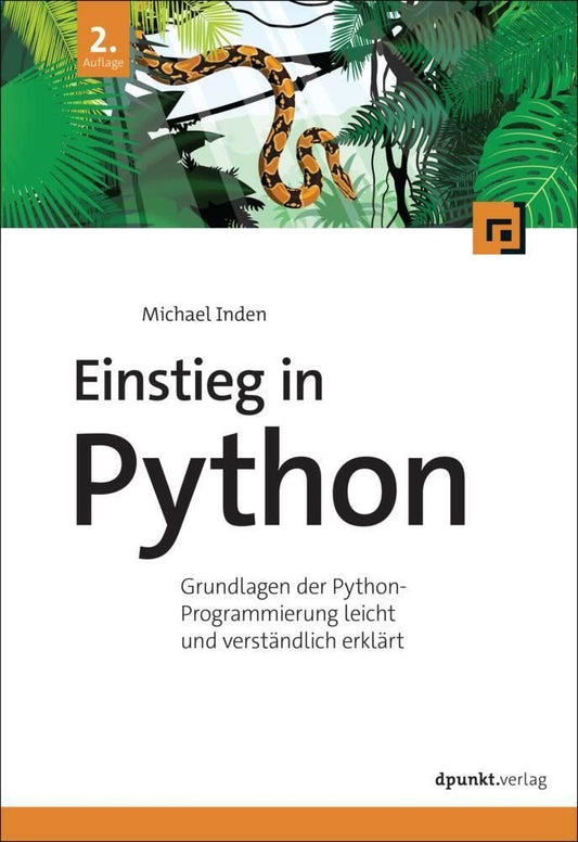 Buchcover: Einstieg in Python