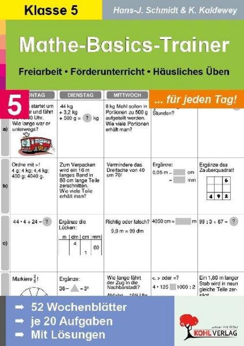 Mathe-Basics-Trainer / 5. Schuljahr Für jeden Tag!