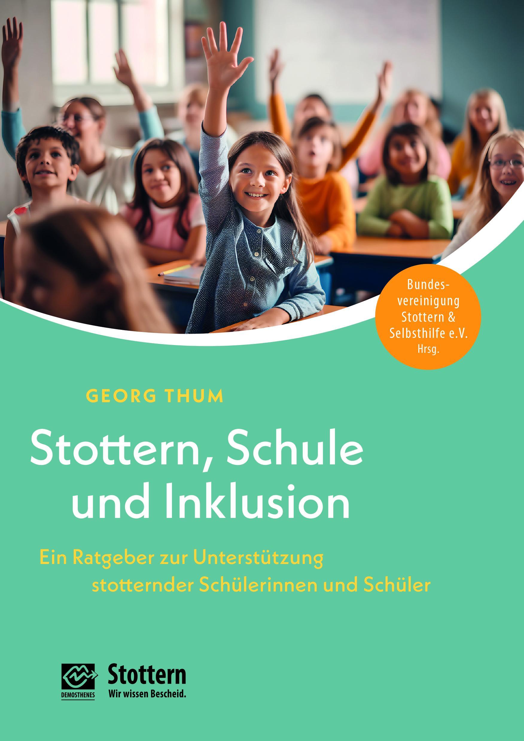 Buchcover: Stottern, Schule und Inklusion