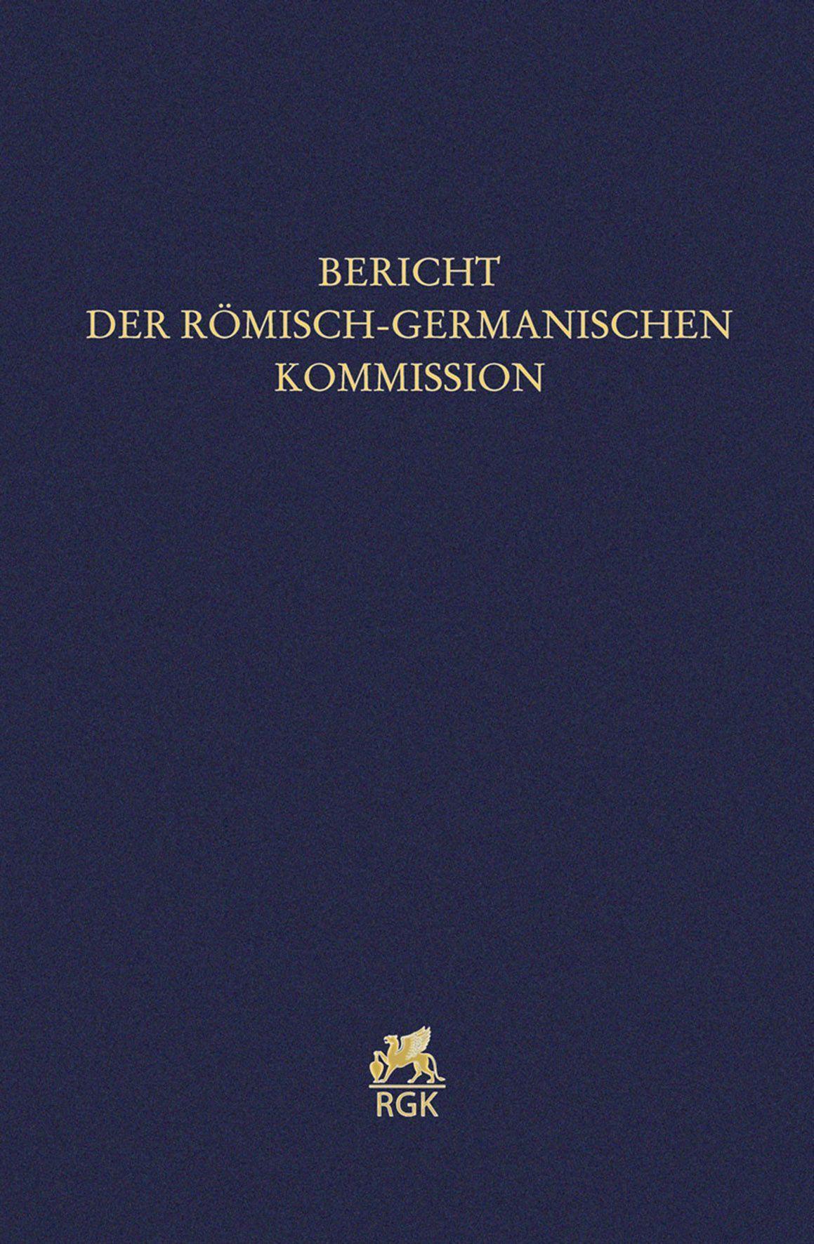 Bericht der Römisch-Germanischen Kommission 101/102 (2020/2021))