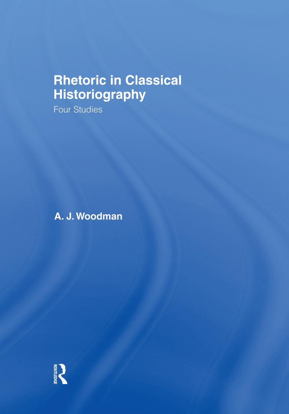 Rhetoric in Classical Historiography
