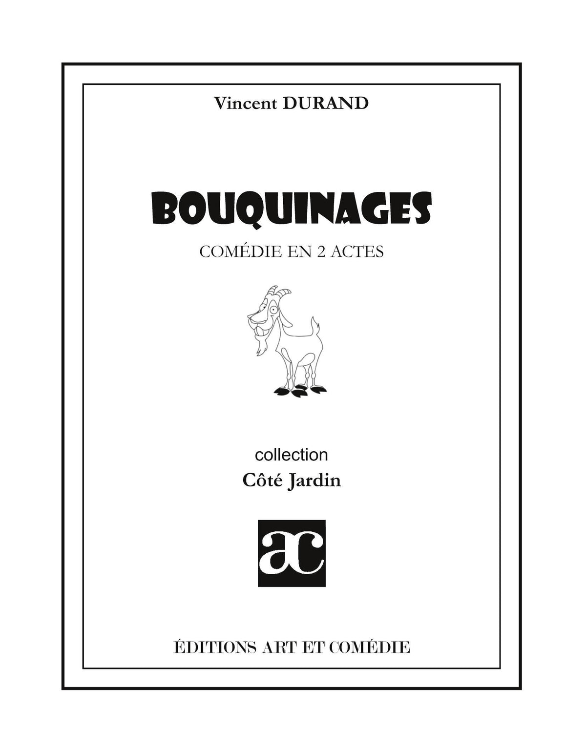 Buchcover: Bouquinages