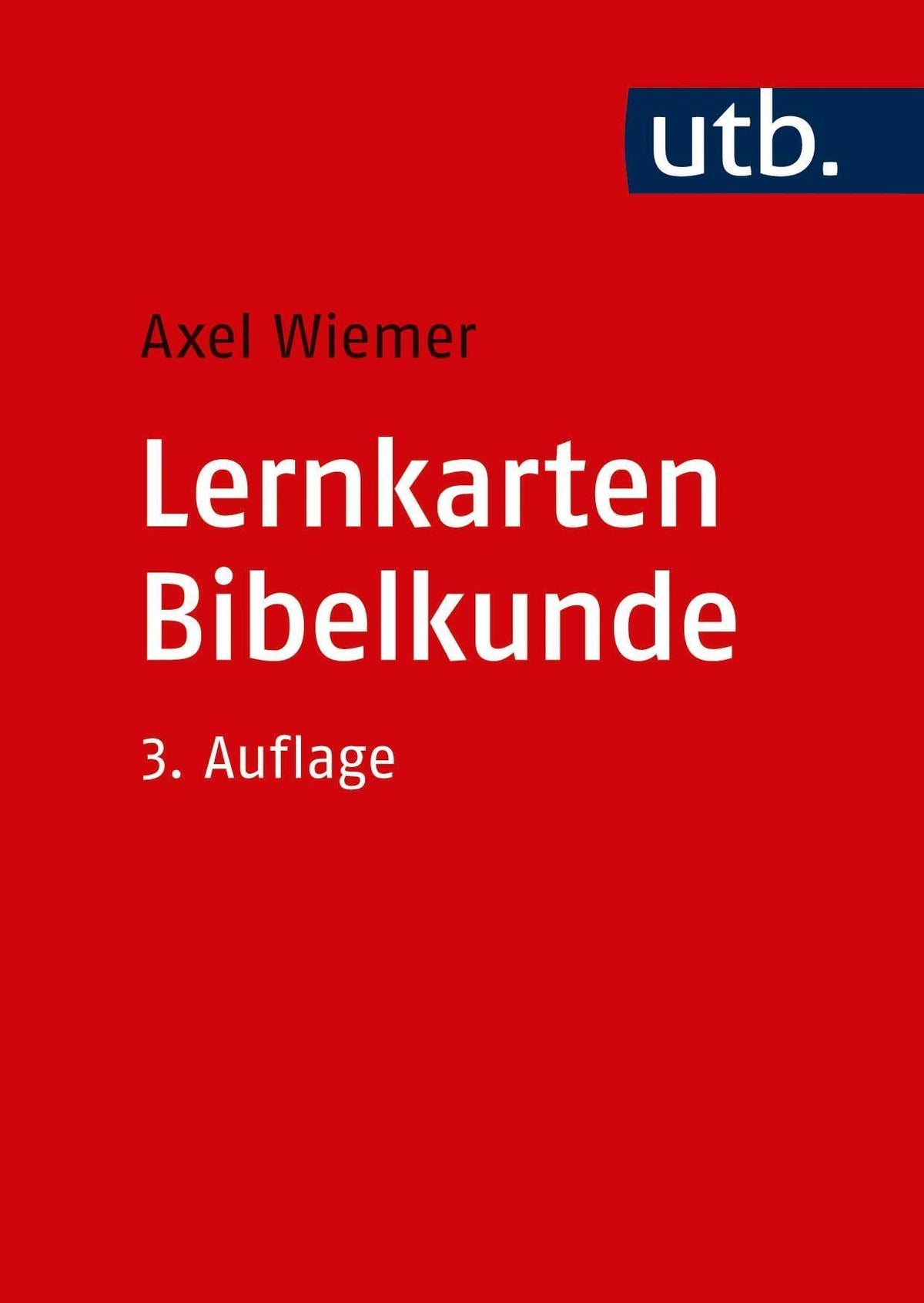 Buchcover: Lernkarten Bibelkunde