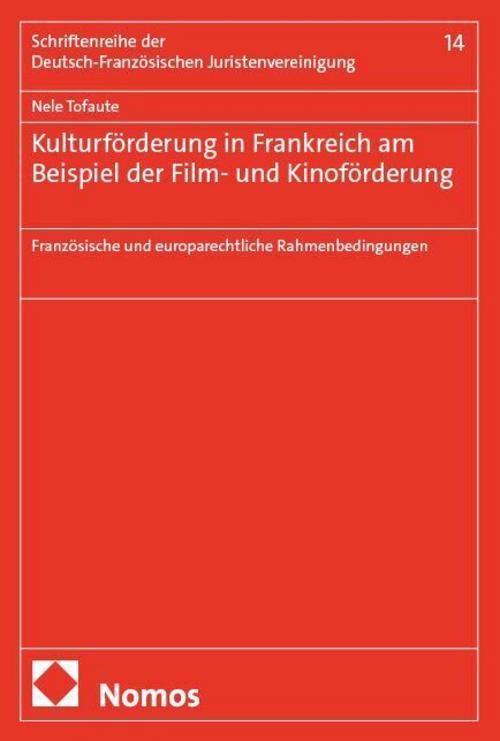Kulturförderung in Frankreich am Beispiel der Film- und Kinoförderung