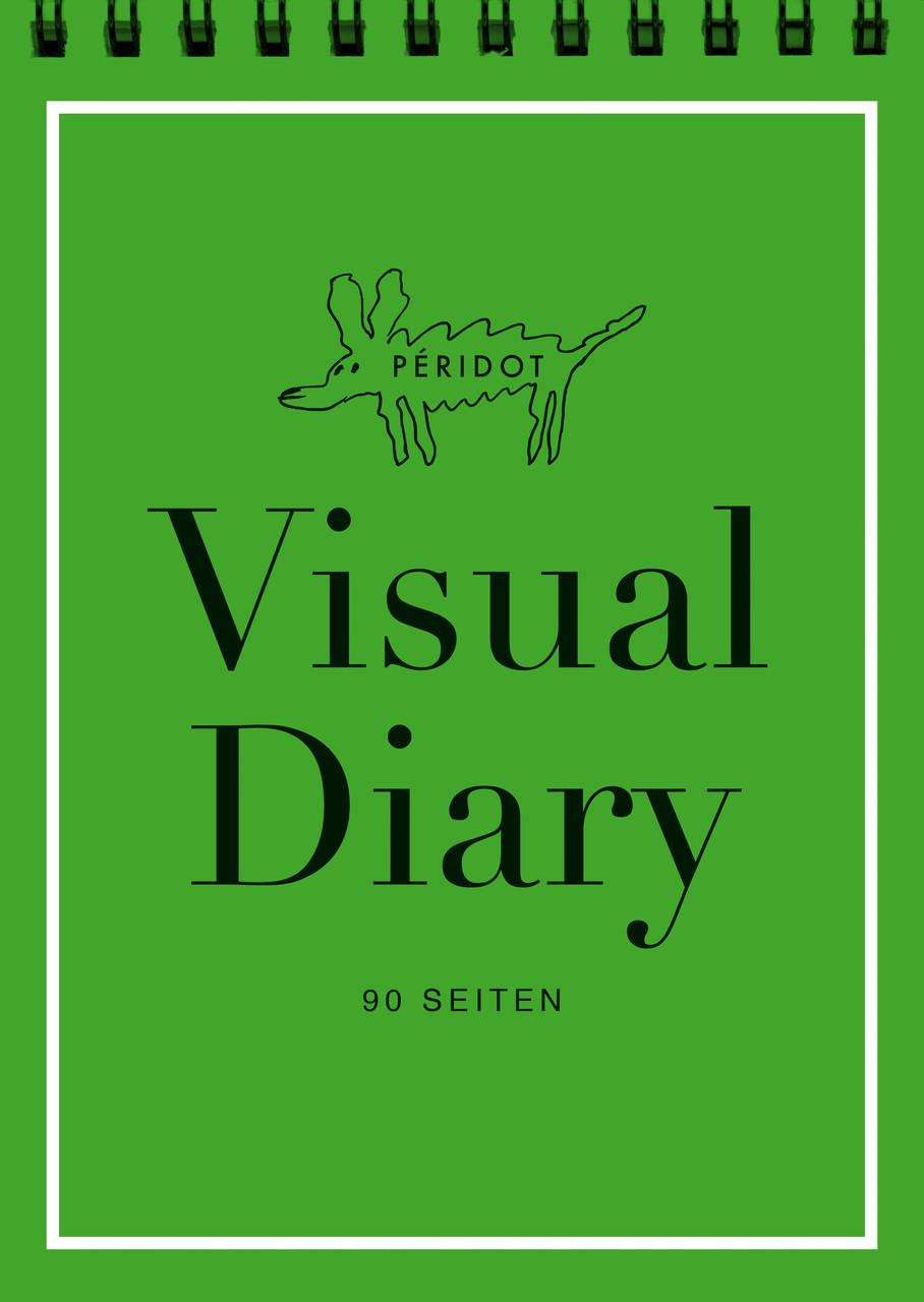 Buchcover: VISUAL DIARY (Giverny-Grün)