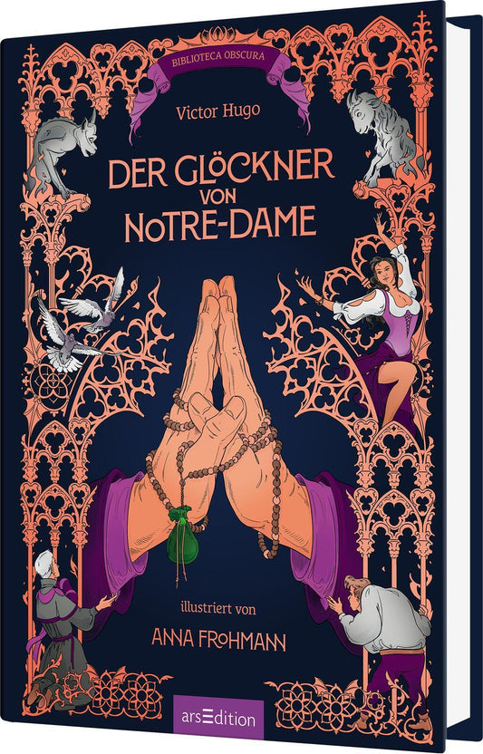 Biblioteca Obscura: Der Glöckner von Notre-Dame: Künstlerisch illustrierte Schmuckausgabe des Klassikers