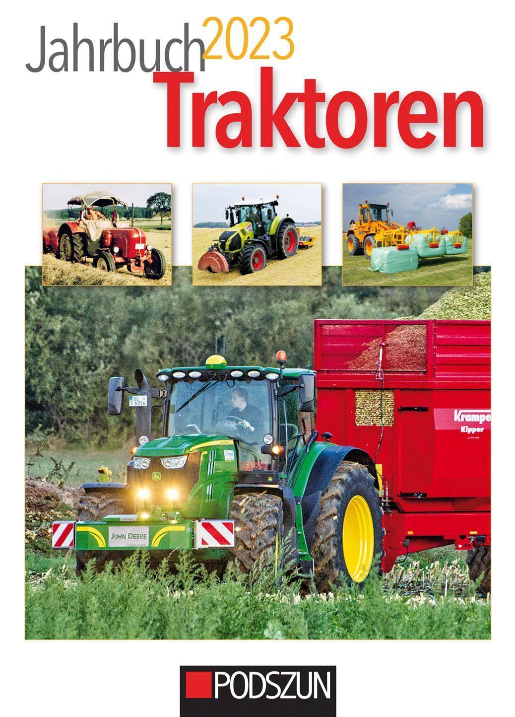 Buchcover: Jahrbuch Traktoren 2023