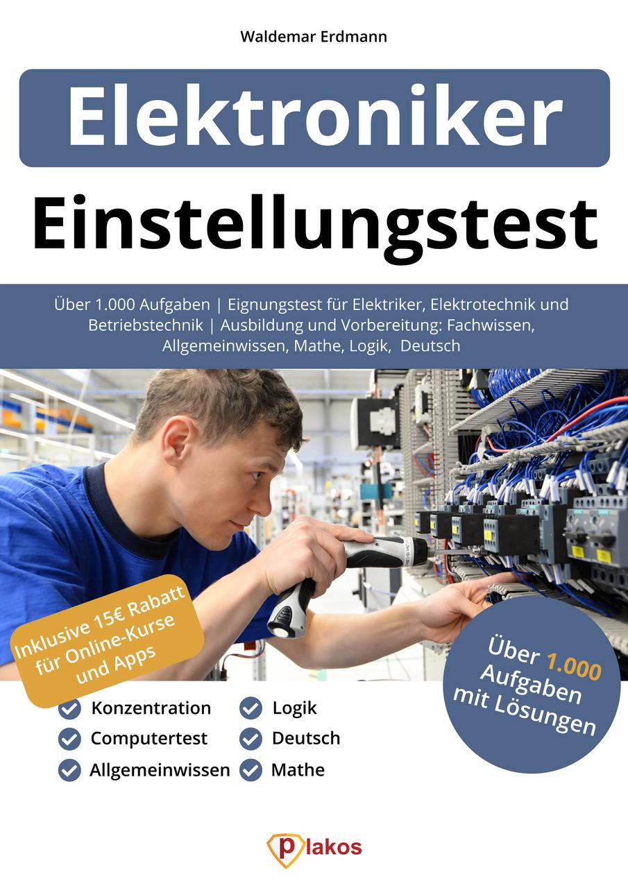 Buchcover: Einstellungstest Elektroniker
